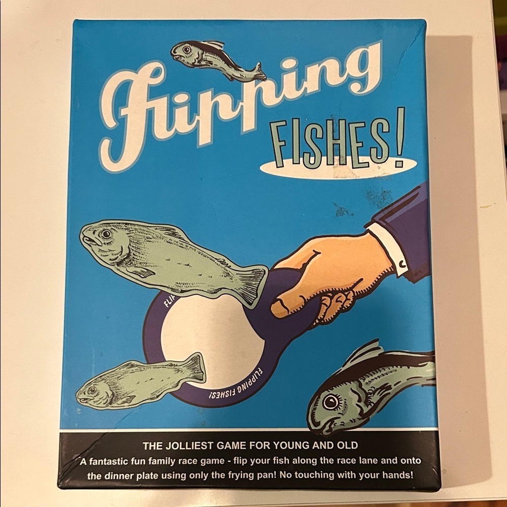 Flipping Fishes Game - Blue/9